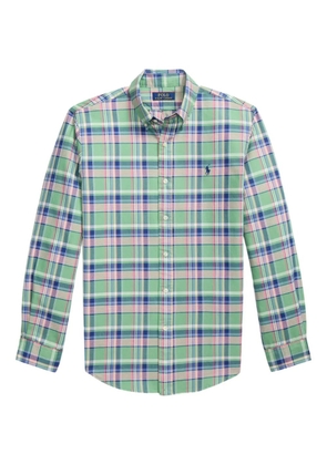 Polo Ralph Lauren plaid-pattern cotton shirt - Green