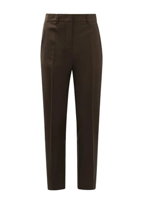 Semper belt-loops trousers - Brown