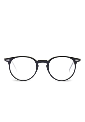 KYme Quinn round-frame glasses - Black