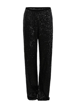 F.It sequin trousers - Black
