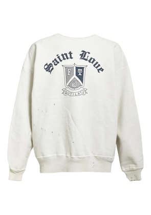 SAINT MXXXXXX crew-neck sweatshirt - White