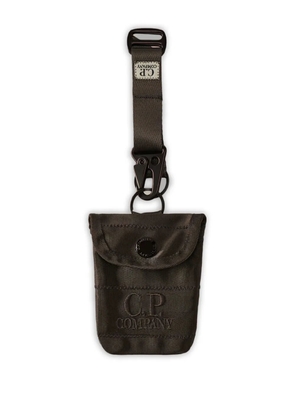 C.P. Company button-fastening keyring - Grey