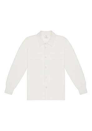 Bally patch-pocket cashmere shirt - White