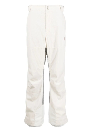 Brunello Cucinelli straight-leg corduroy trousers - White