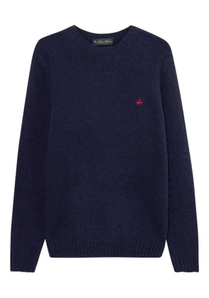 Brooks Brothers Shetland-wool crew-neck sweater - Blue