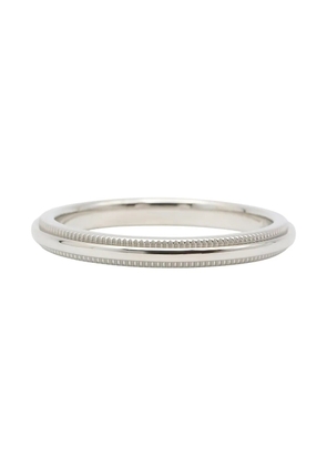 Tiffany & Co. Pre-Owned 2010s milgrain ring - Silver