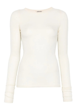 Auralee long-sleeve top - Neutrals