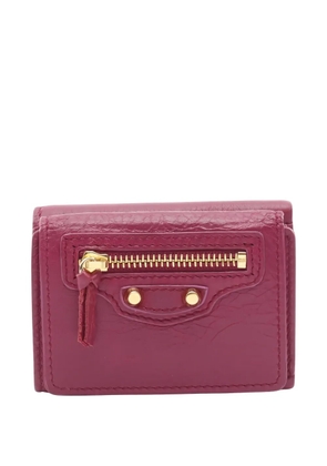 Balenciaga Pre-Owned 2010s mini trifold-leather wallet - Pink