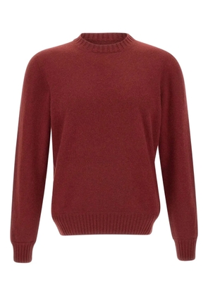 Gran Sasso ribbed crew-neck sweater - Red