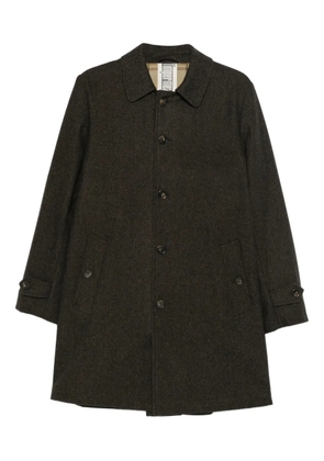 L'impermeabile Harry New Loden buttoned coat - Green