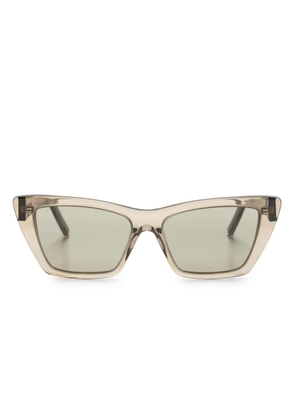 Saint Laurent Eyewear SL 276 MICA cat-eye sunglasses - Brown