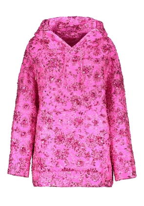 Valentino Garavani floral hoodie - Pink