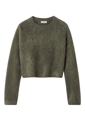 Soft Goat brushed cashmere sweater - Green