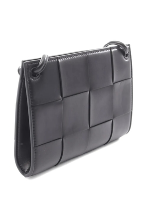 Bottega Veneta Pre-Owned 2020s mini Cassette shoulder bag - Black