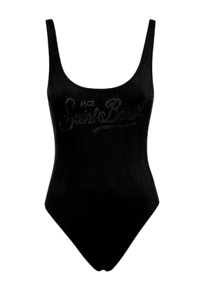 MC2 Saint Barth rhinestone-embellished swimsuit - Black