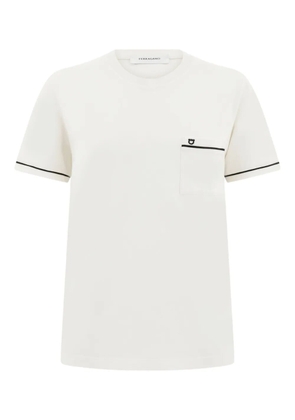 Ferragamo pocket gancini trim T-shirt - Neutrals