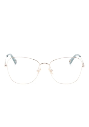 Chloé Eyewear oval-frame glasses - Gold