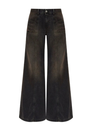 Diesel D-Akii front-pockets jeans - Black