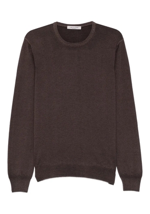 Fileria crew-neck sweater - Brown