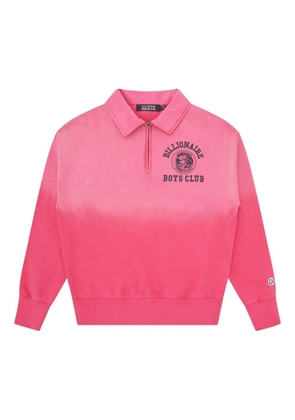 Billionaire Boys Club zip-fastening graphic-print sweatshirt - Pink