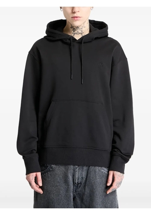Calvin Klein Layered Monogram hoodie - Black
