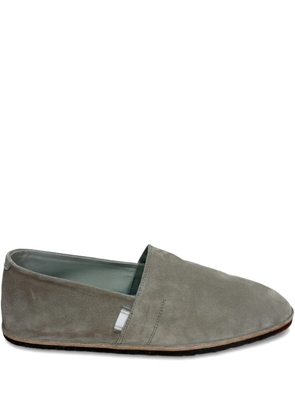 Brunello Cucinelli suede slip-on espadrilles - Neutrals