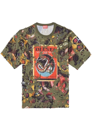 Diesel New Year of the Snake Capsule T-shirt - Green