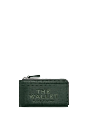 Marc Jacobs zipped leather wallet - Green