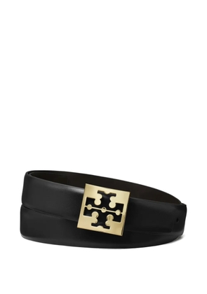 Tory Burch logo-buckle belt - Black