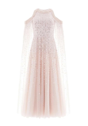 Needle & Thread MOONLIGHT sequin-embellishment midi dress - Neutrals