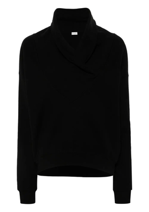 Saint Laurent cotton sweatshirt - Black