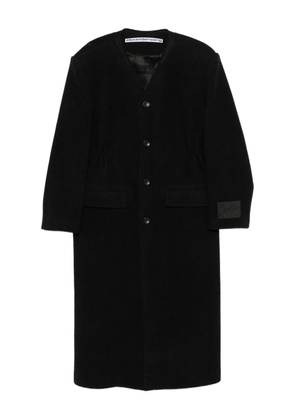 Alexander Wang collarless coat - Black