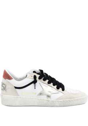Golden Goose star-detail leather sneakers - White