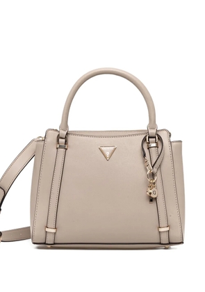 GUESS USA charm-detail crossbody bag - Neutrals