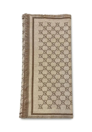 Gucci GG-jacquard scarf - Neutrals