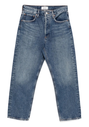 AGOLDE 90'S Crop straight-leg jeans - Blue
