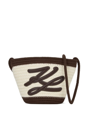 Karl Lagerfeld small K/Autograph tote bag - Neutrals