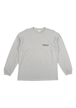 Gramicci long-sleeve crew-neck T-shirt - Grey