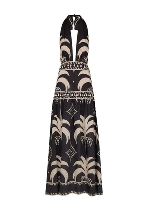 Johanna Ortiz Latin Rhythms patterned dress - Black