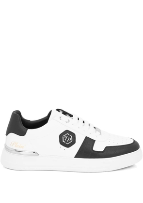 Philipp Plein T-REX logo plaque trainers - White
