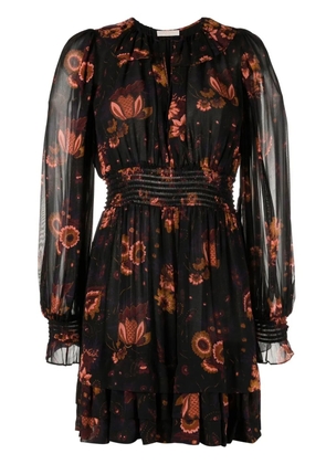 Ulla Johnson Adara floral-print dress - Black