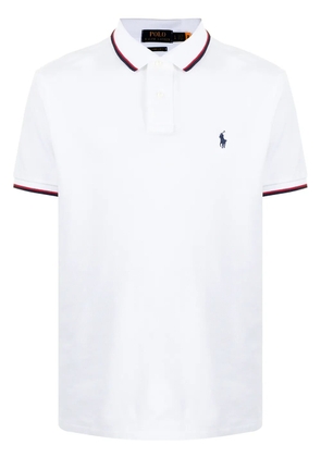 Polo Ralph Lauren logo-embroidered polo shirt - White
