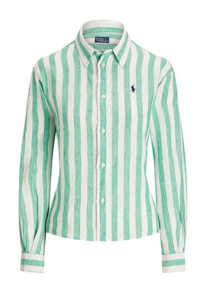 Polo Ralph Lauren striped button-up shirt - Green