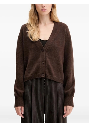 FROM FUTURE cashmere V-neck cardigan - Brown