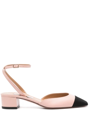 Aquazzura 35mm French Flirt leather pumps - Pink