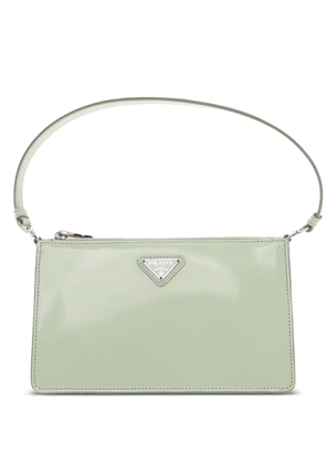 Prada Pre-Owned 2000-2013 Brushed Leather shoulder bag - Green