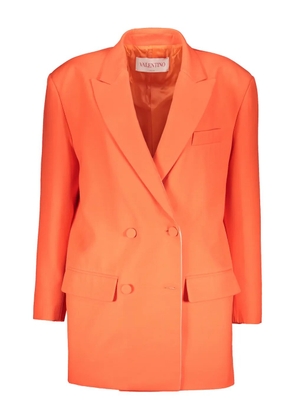 Valentino Garavani double-breasted blazer - Orange