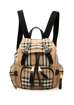 Burberry Pre-Owned 2018-2025 House Check Canvas backpack - Brown