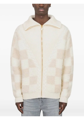 Casablanca cable-knit cardigan - White