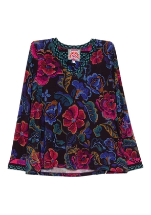 Johnny Was Janie T-shirt - Purple